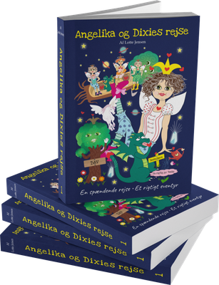 Angelika og Dixies rejse - Hardcover bog