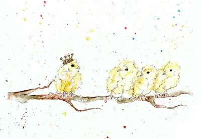 'The Pecking Order' Print