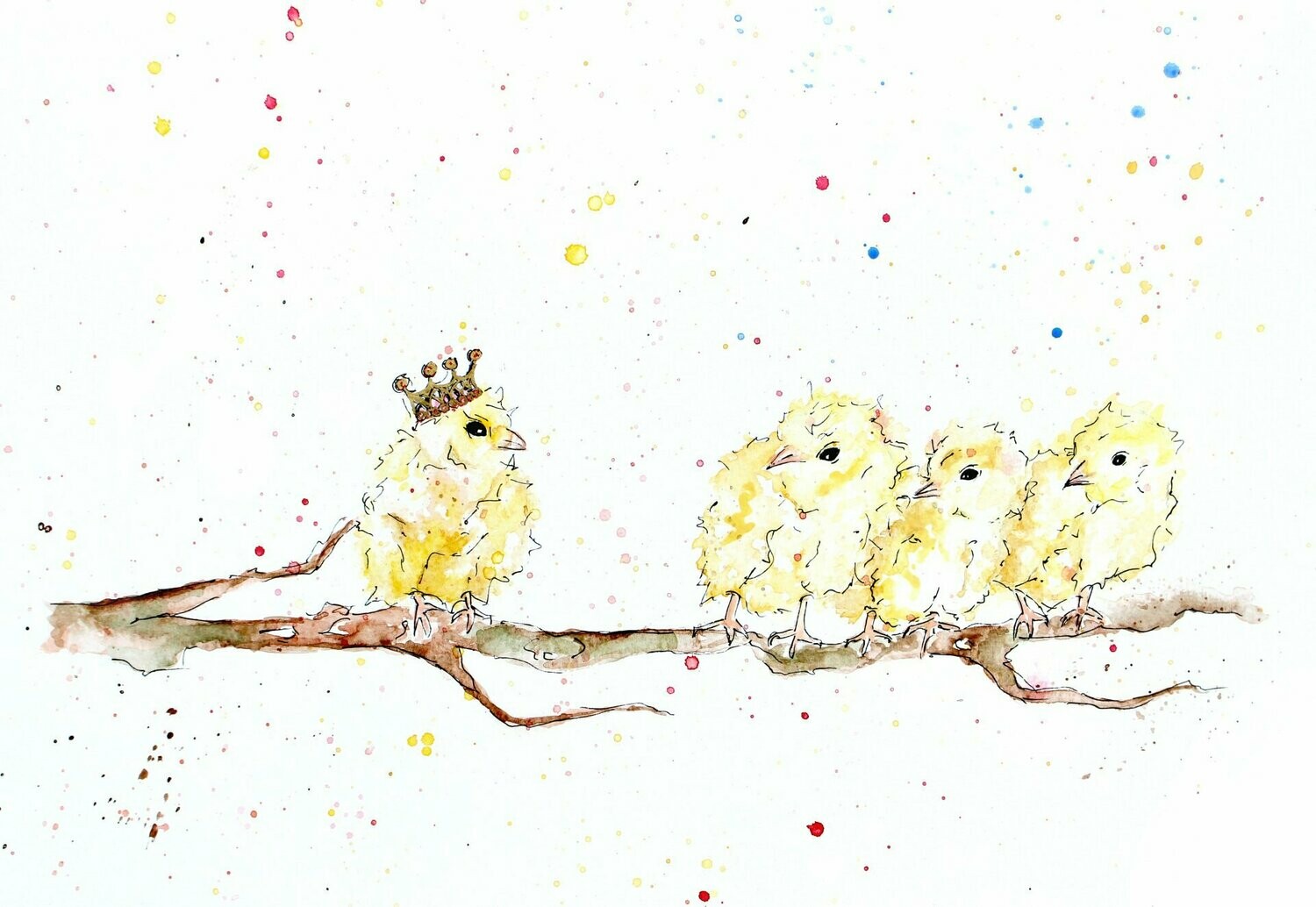 'The Pecking Order' Limited Edition Print