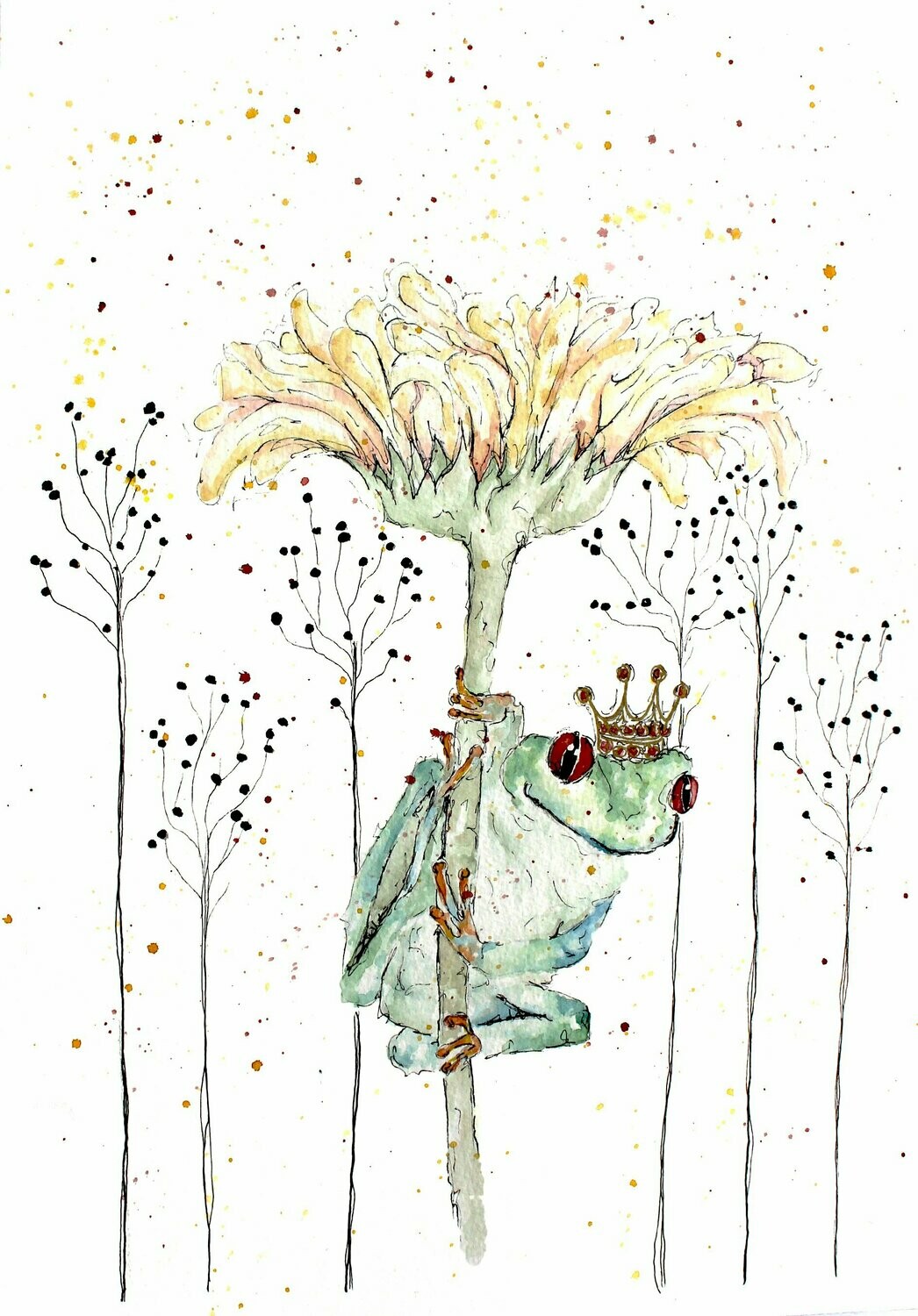 'Frog Prince' Limited Edition Print