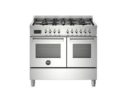 Bertazzoni Professional 100 cm 6-burner Electric Double Oven