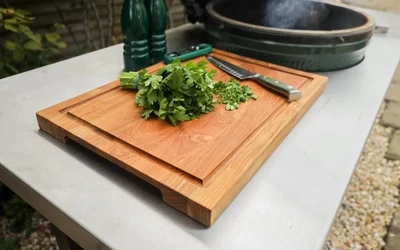 Big Green Egg Teak Chopping Board