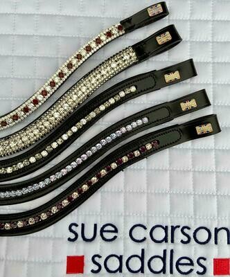 Crystal Browbands - not available online - please call