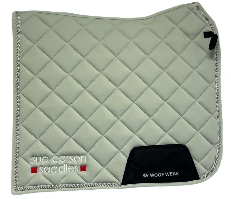 Woof Wear Vision Aura Dressage Saddle Pad - Sage Green Woof Wear Vision Aura Dressage Saddle Pad - Sage Green