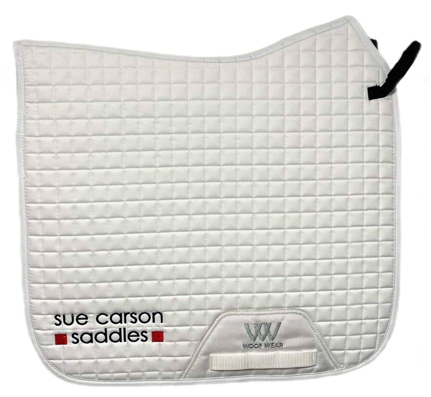 Woof Wear Dressage Saddle Pad - White Woof Wear Dressage Saddle Pad - White