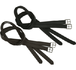 Reinforced Stirrup Leathers - Brown