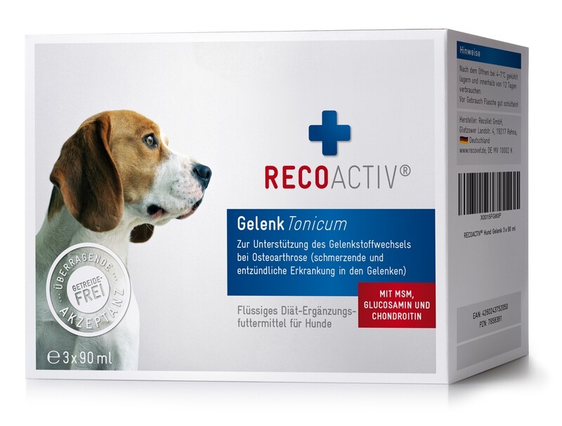 RECOACTIV® Gelenk Tonicum für Hunde, MHD 11/25