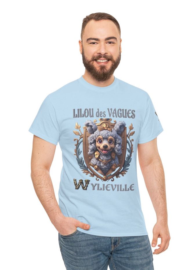 Wylieville After Dark: Sea Of Treachery: Lilou des Vagues Unisex Crew Tee
