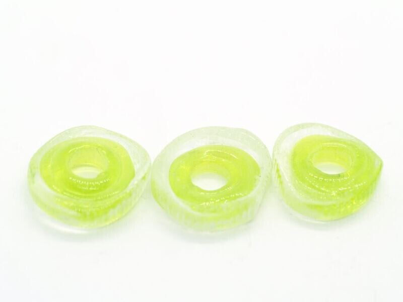 seawash lime green discs