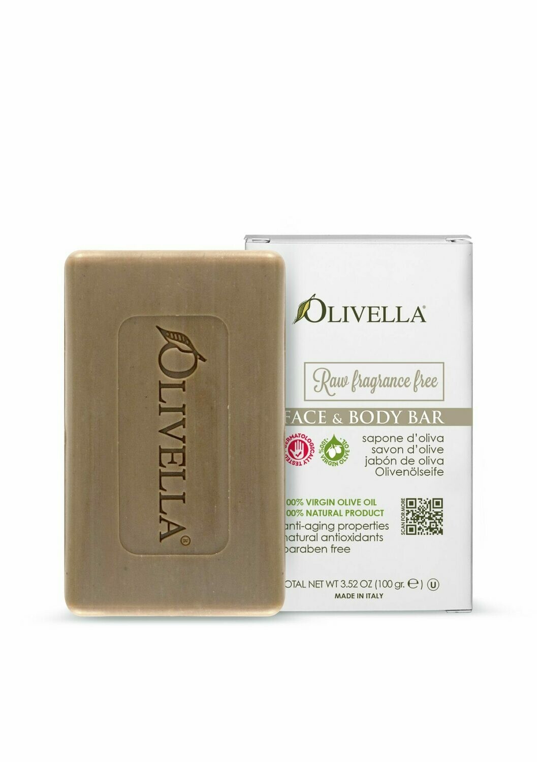 OLIVELLA FACE & BODY BAR SOAP OLIVELLA FACE & BODY BAR SOAP