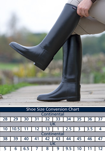 rubber equestrian boots