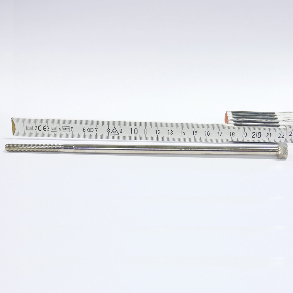 Klemmschraube d6.5mm x 24G/&quot; x 212.5/45mm Stahl vernickelt