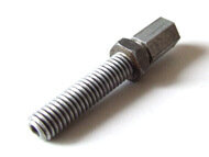 Einstellschraube M6 x 40/30 AL, mit Sechskant SW 7mm