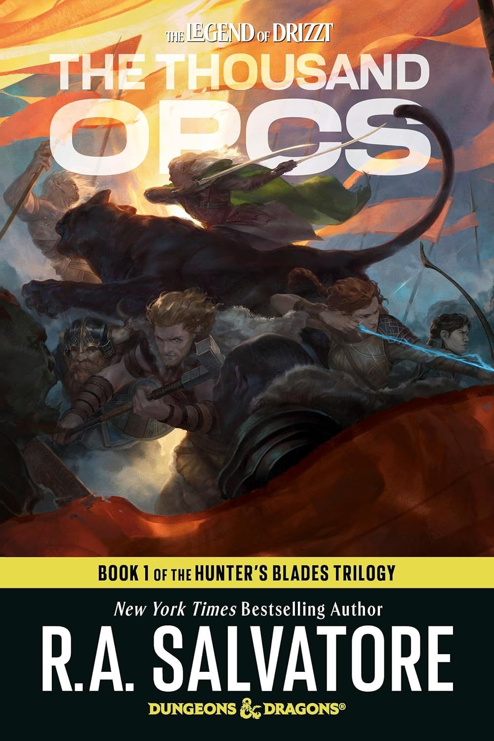 The Hunter's Blades Trilogy: The Thousand Orcs Book 1