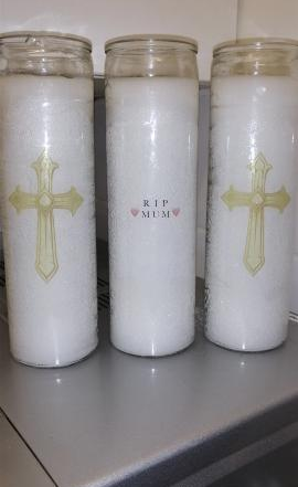 Glass Candle
