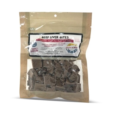 Freeze-Dried Beef Liver medallions