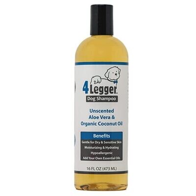 4 Legger Dog Shampoo - Unscented (16 oz)