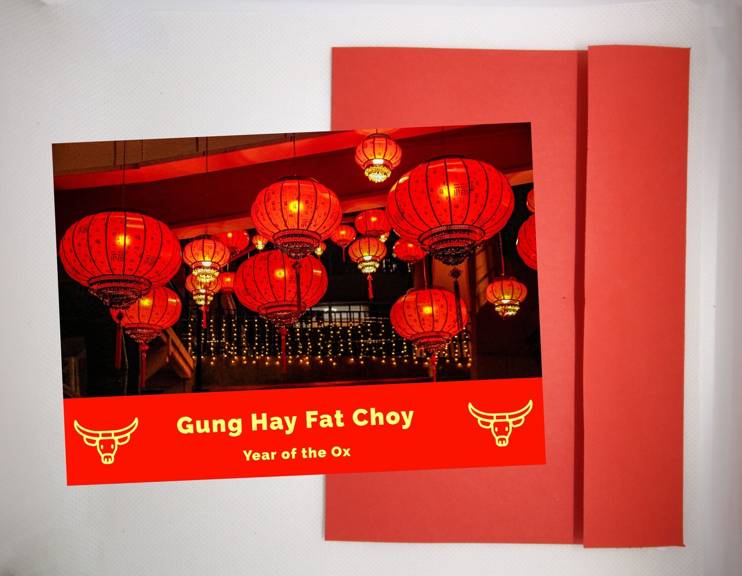 Chinese New Year Card 4 (Lanterns)