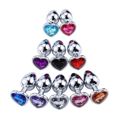 Metal Anal Plug Singlepack multicolour