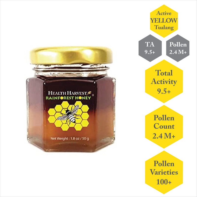 [D4] TUALANG YELLOW HONEY TASTING JAR 1.8oz/50g