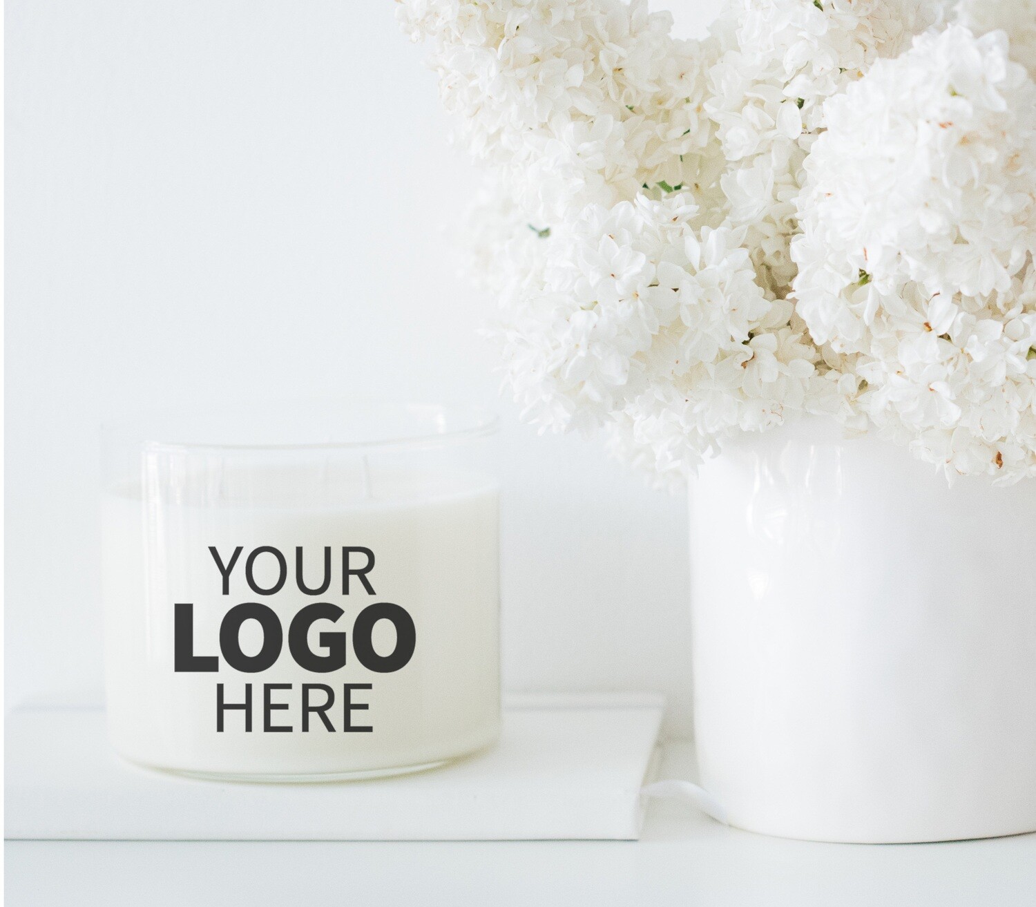 X-Large 3 Wick Tumbler Custom Logo Jar Candle Package