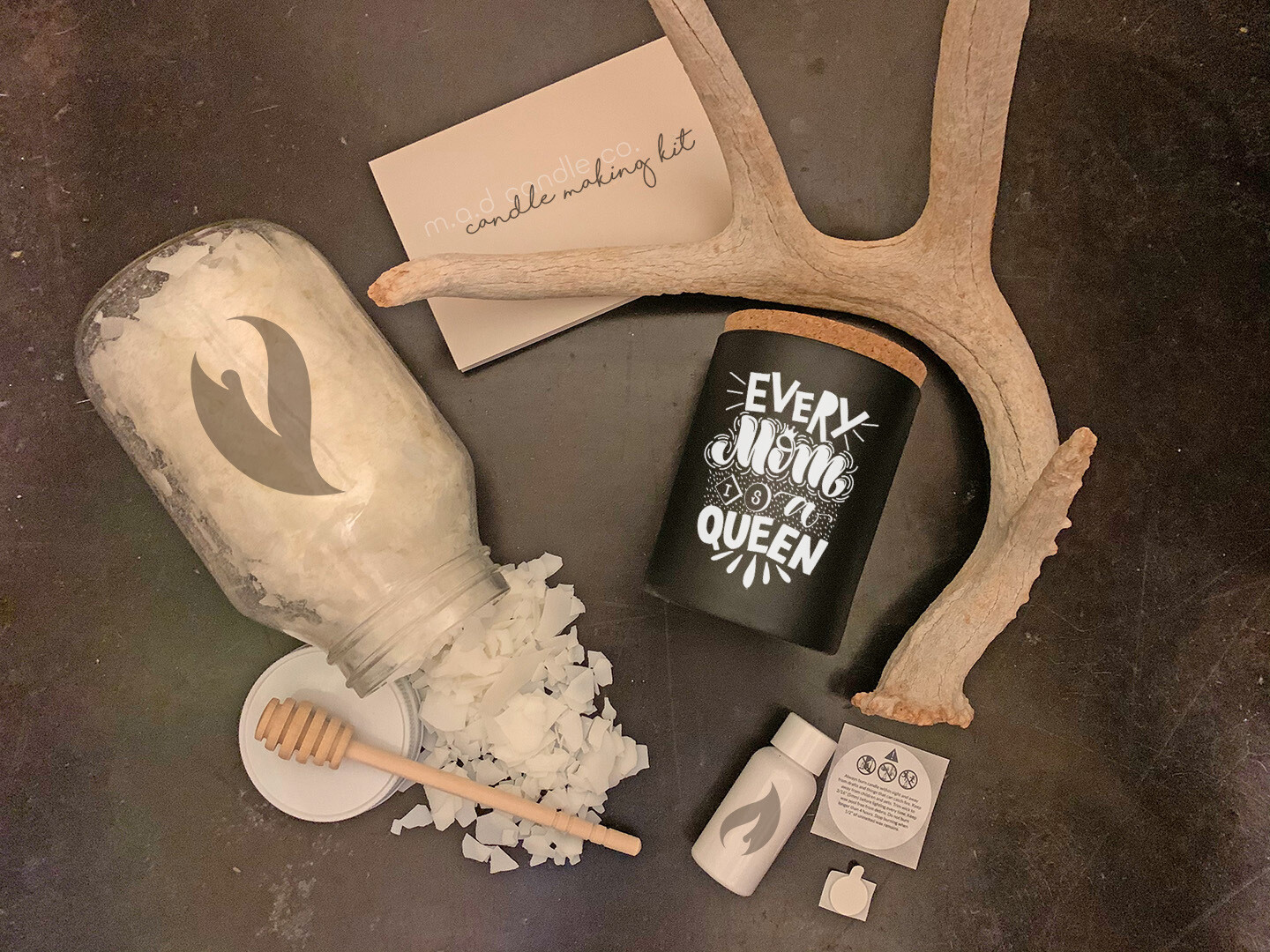 Every Mom Is A Queen Candle Making Kit