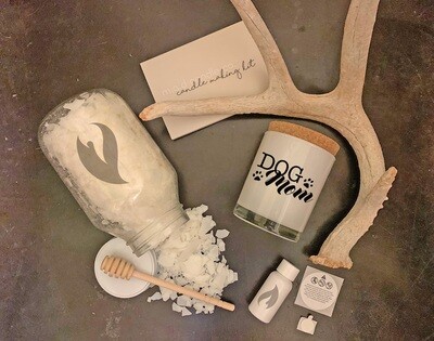 Dog Themed Candle Making Kit Set of 6