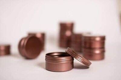 Rosy Brown 3 oz Tin Candle - No Label