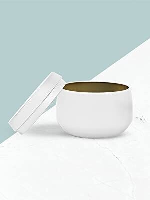 Elegant 4oz Tin Candle Package Blank