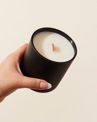Matte Black Luxury Candle