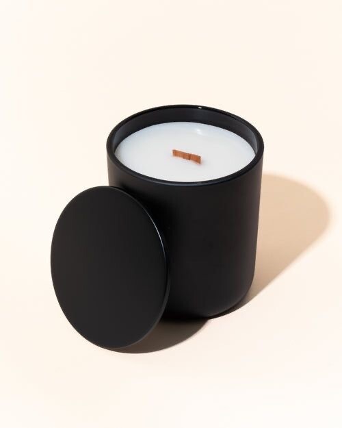 Matte Black Luxury Candle