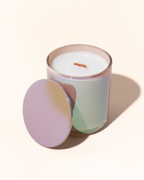 Iridescent Blush Luxury Candle