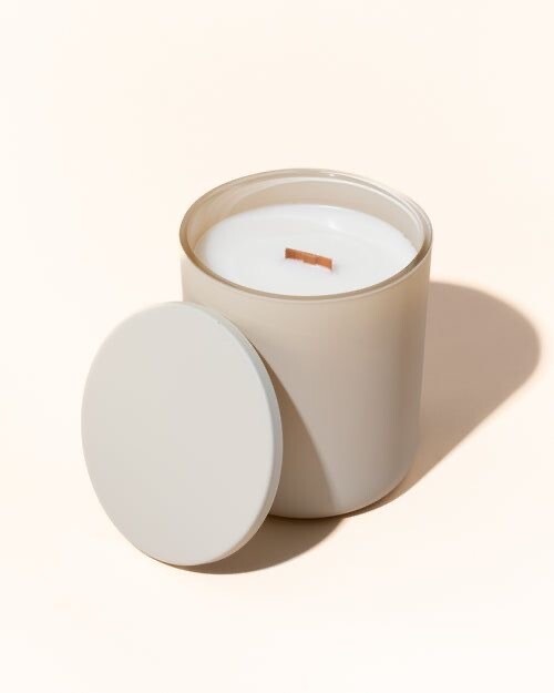 Matte Cream Luxury Candle
