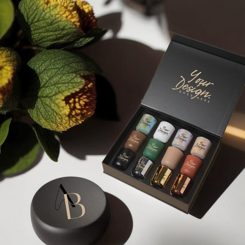 Petite Luxury Logo Jar Candle Package