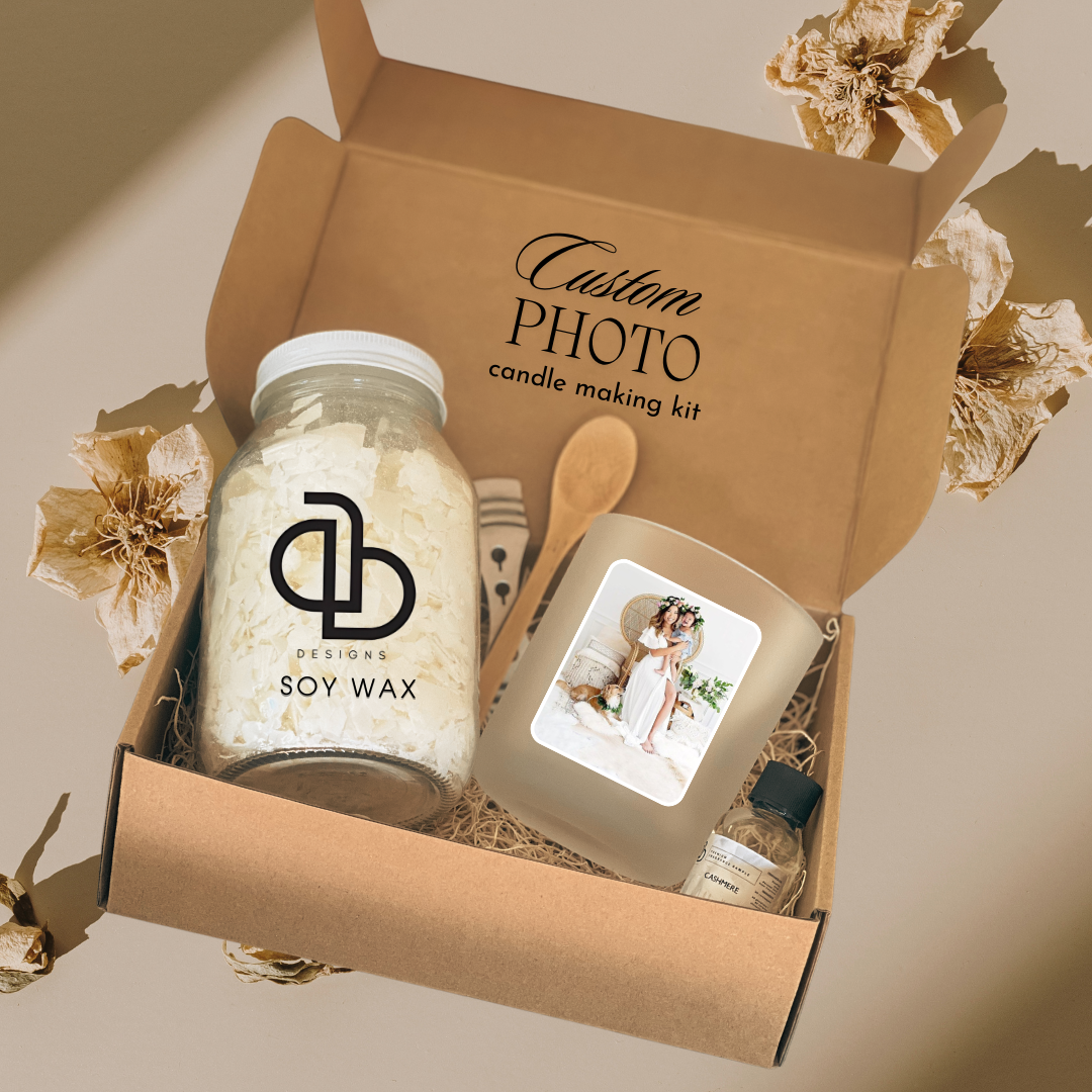 Custom Photo Candle Making Kit