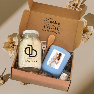Custom Photo Candle Making Kit