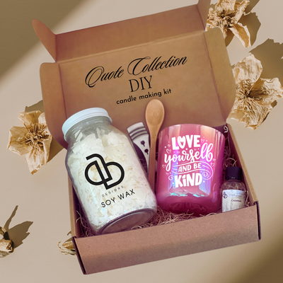 Love Yourself And Be Kind Candle Making Kit