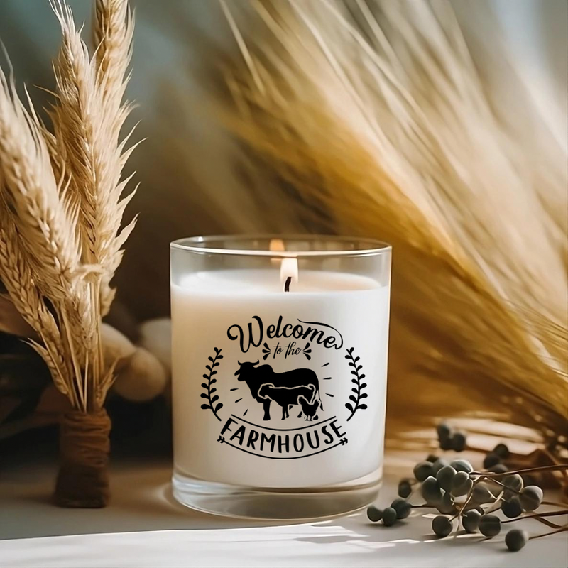 Welcome To The Farmhouse Candle