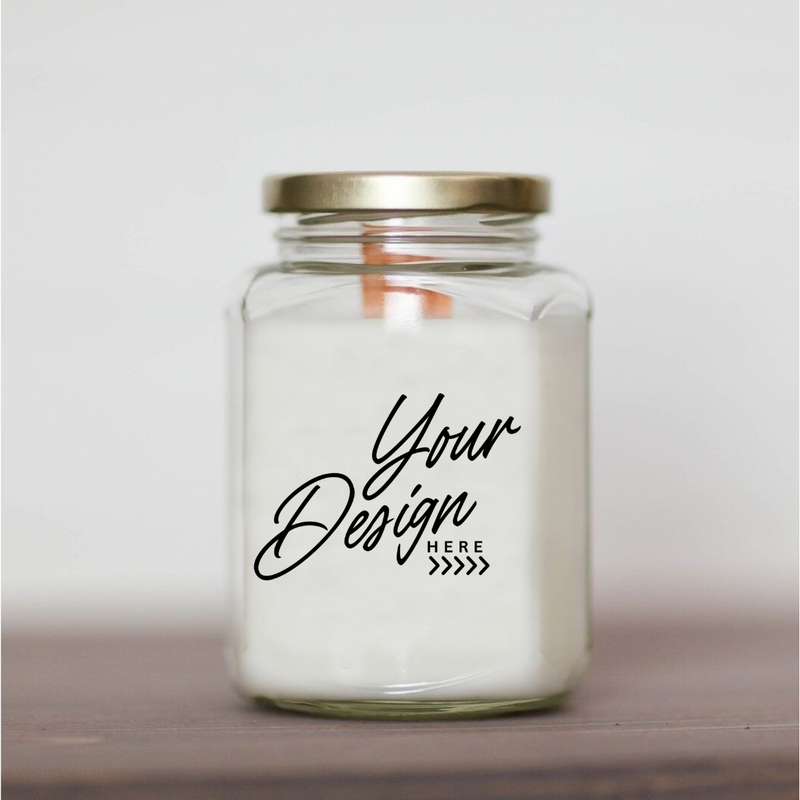 12 oz. Logo Jar Candle Package