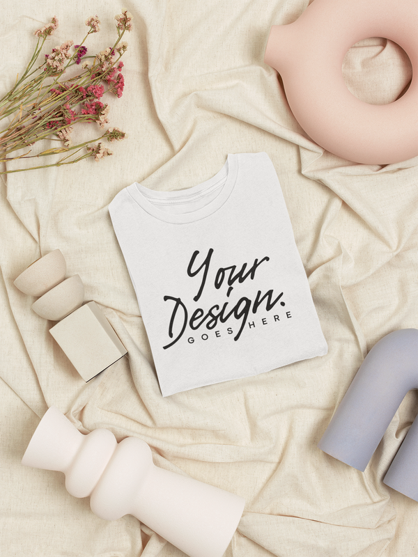 Custom Printed BELLA+CANVAS Women's Relaxed Fit Heather CVC Tee