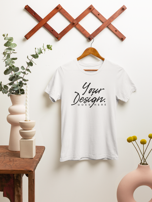 Custom Printed BELLA+CANVAS Women&#39;s Relaxed Fit Heather CVC Tee
