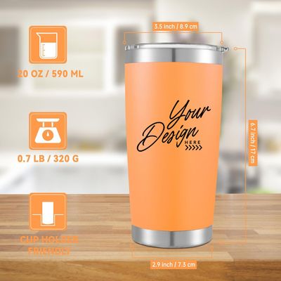 Custom 20 oz Tumbler With Logo
