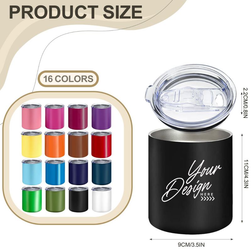 Custom 12 oz Tumbler With Logo