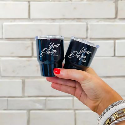3 oz Mini Tumbler With Logo