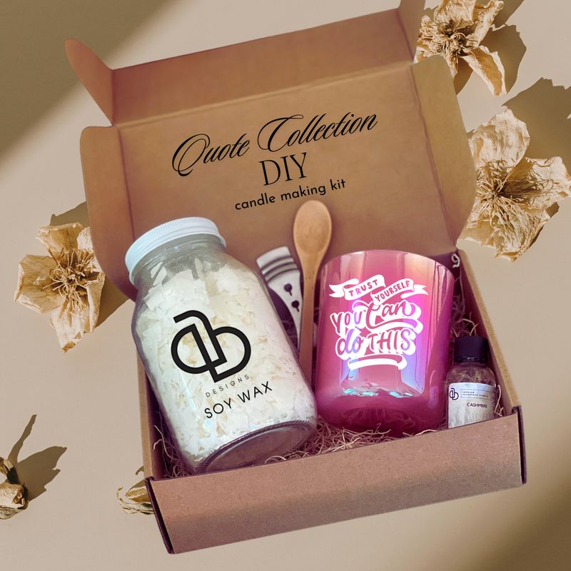 Trust Yourself You Can Do This Candle Making Kit