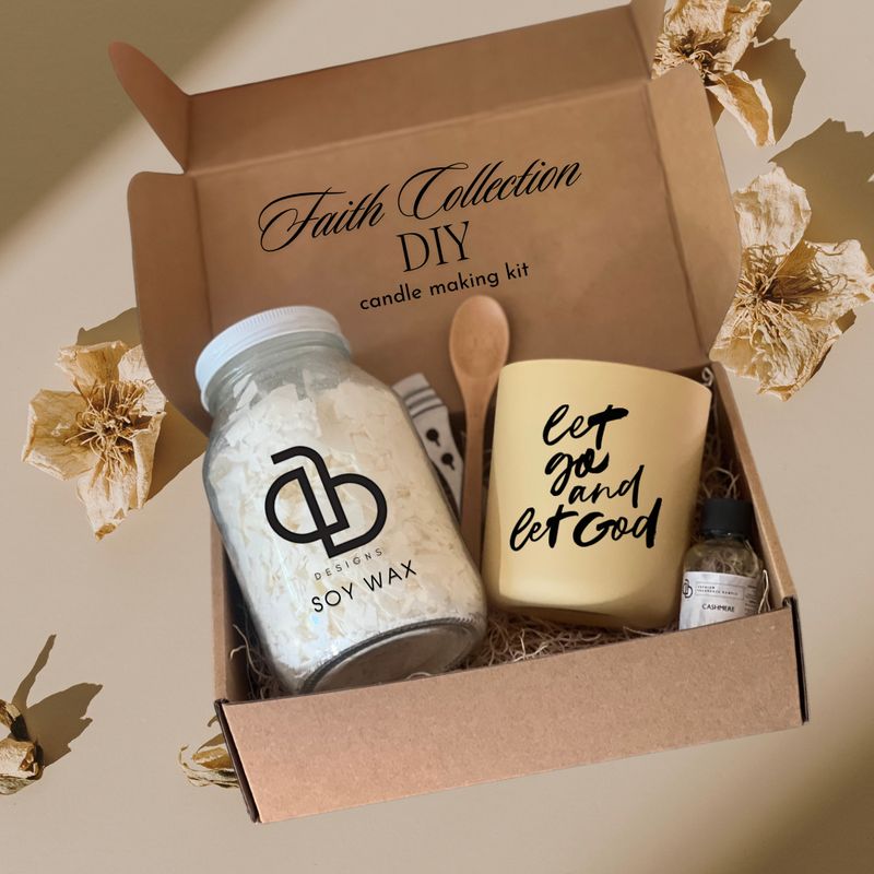 Let Go &amp; Let God Candle Making Kit