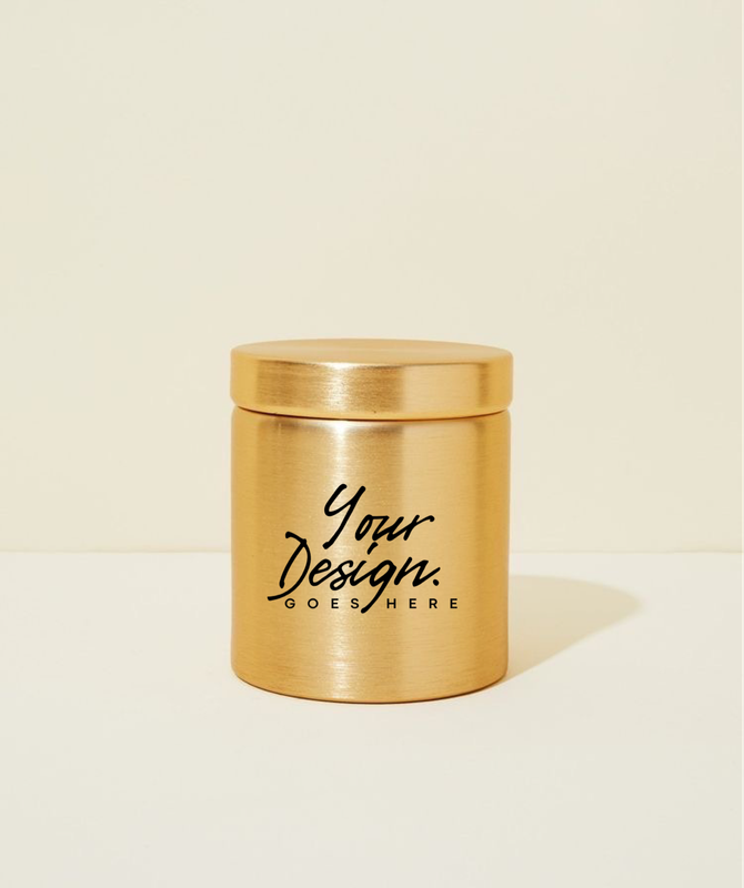 10 oz Luxury Tin Candle Package With Logo