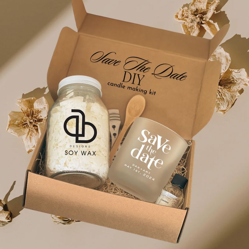 Save The Date Candle Making Kit 