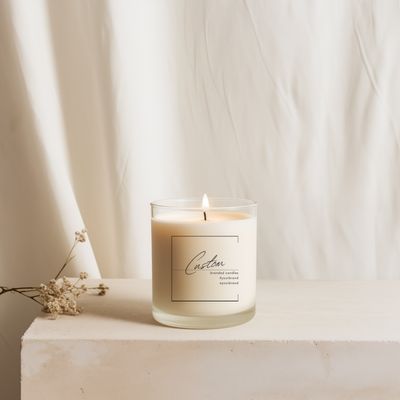 15 oz Tumbler Custom Logo Jar Candle Package