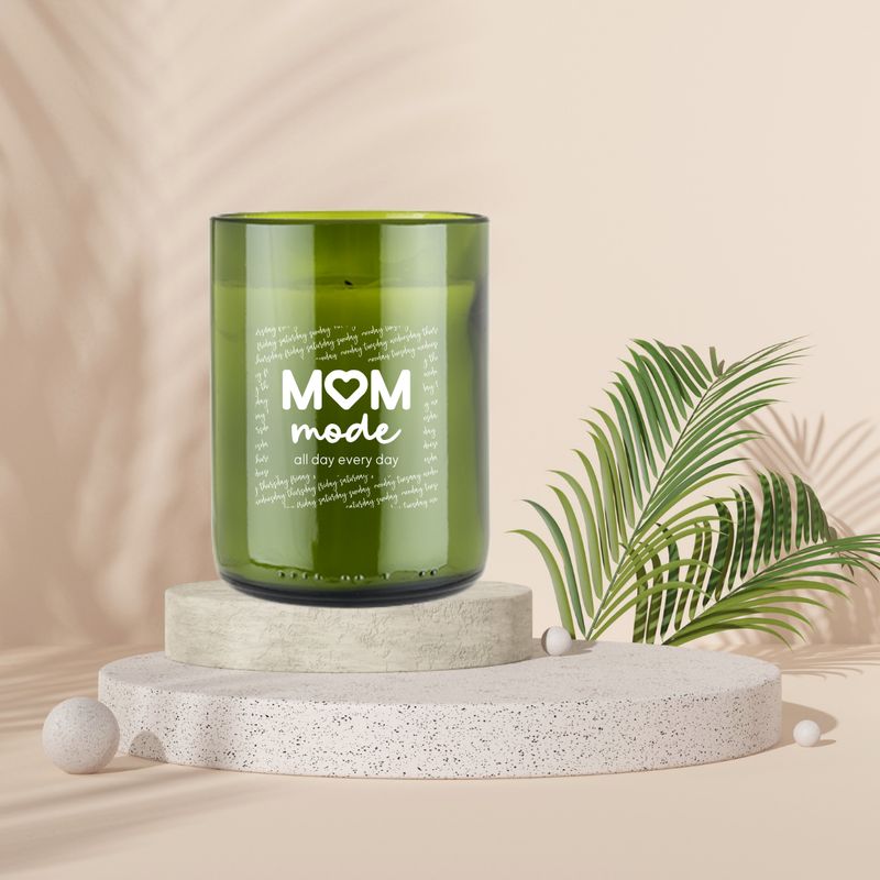 Mom Mode Wine Candle